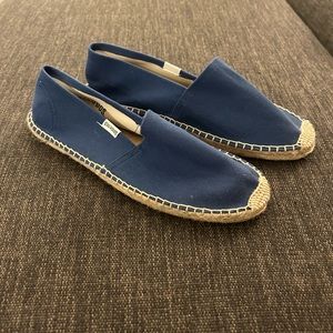 Soludos blue espadrilles size 9
